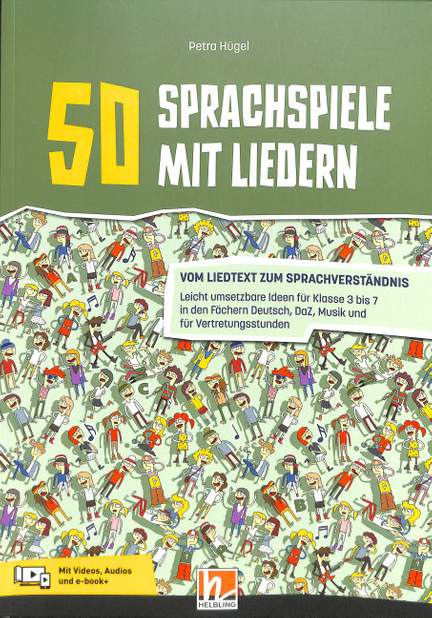 50 Sprachspiele mit Liedern