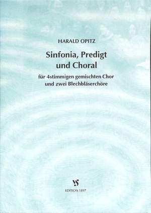 Opitz, H: Sinfonia Predigt und Choral