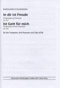 Schlömann, B: In dir ist Freude op 70/3 + ist Gott für mich op 70/4
