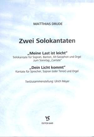 Drude, M: 2 Solokantaten