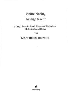 Gruber, F: Stille Nacht heilige Nacht
