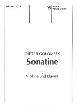 Golombek, D: Sonatine