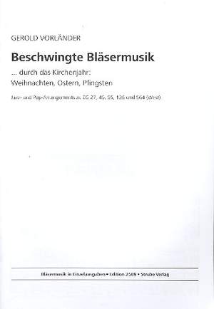 Vorländer, G: Beschwingte Bläsermusik durch das Kirchenjahr