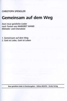 Spengler, C: Gemeinsam auf dem Weg