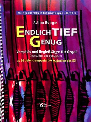 Runge, A: Endlich tief genug