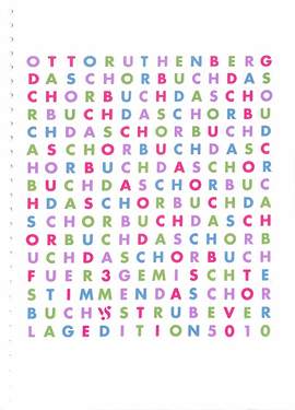 Ruthenberg, O: Das Chorbuch