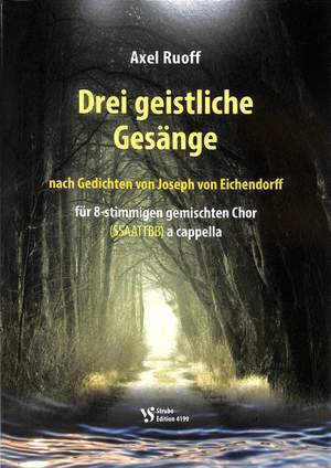 Ruoff, A: 3 geistliche Gesänge