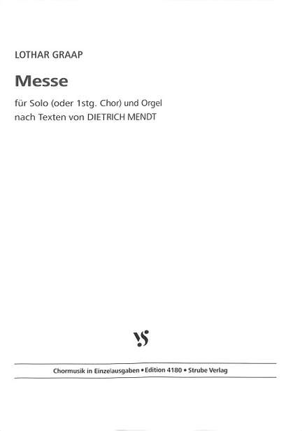 Graap, L: Messe