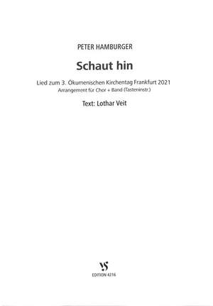 Hamburger, P: Schaut hin
