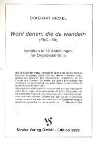 Nickel, E: Wohl denen die da wandeln
