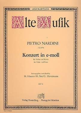 Nardini, P: Konzert e-moll
