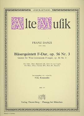 Danzi, F: Quintett F-Dur Op. 56/3