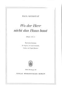 Kickstat, P: Wo der Herr nicht das Haus baut