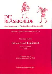 Fantini, G: Sonaten + Gagliarden