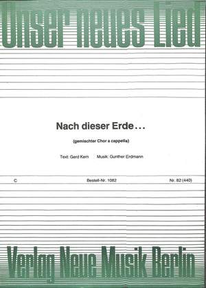 Erdmann, G: Nach dieser Erde