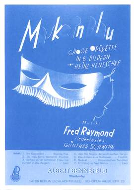 Raymond, F: Maske in blau - Potpourri