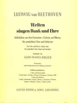 Beethoven, L v: Welten singen Dank