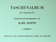 Taschenalbum für Orgelspieler