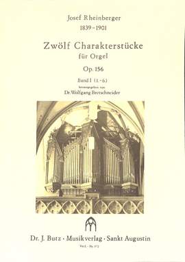 Rheinberger, J G: 12 Charakterstücke 1 op 156