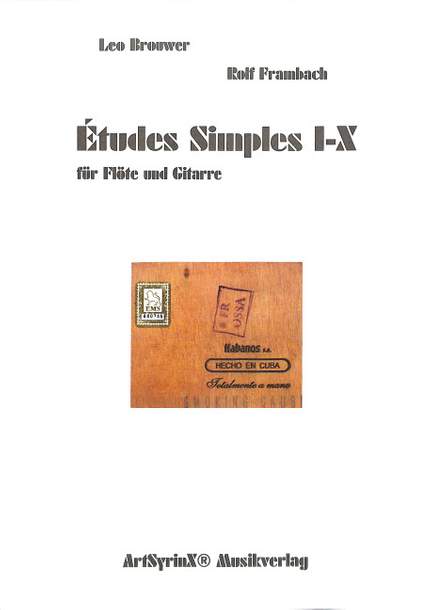 Brouwer, L: Etudes simples