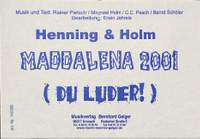 Holm, M: Maddalena 2001 (Du Luder)