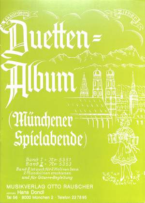 Dondl, H: Duetten Album 2 (Münchner Spielabende)