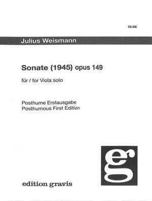 Weismann, J: Sonate op 149