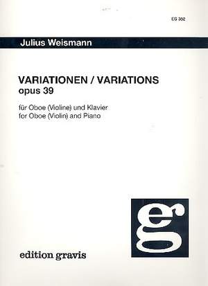 Weismann, J: Variationen op 39