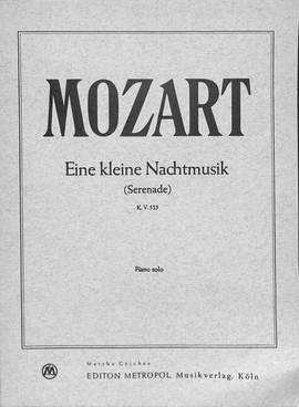 Mozart, W A: Eine kleine Nachtmusik G-Dur KV 525
