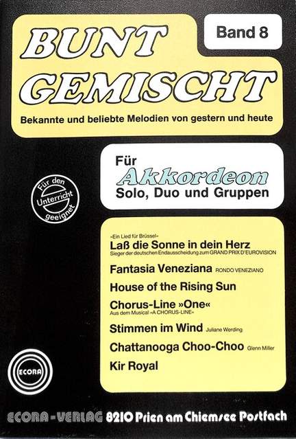 Eckelman, O: Bunt gemischt 8