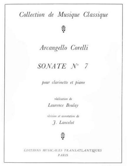 Corelli, A: Sonate 7