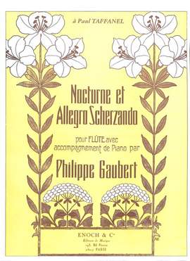 Gaubert, P: Nocturne et Allegro Scherzando