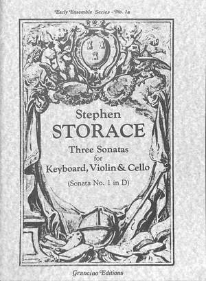 Storace, S: Sonate 1 in D (3 Sonaten)
