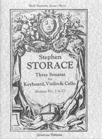 Storace, S: Sonate 2 in C (3 Sonaten)