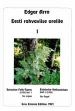 Arro, E: Estnische Volksweisen 1