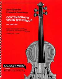 Galamian, I: Contemporary violin technique 1