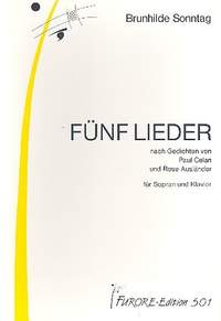 Sonntag, B: 5 Lieder