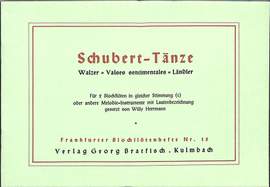 Schubert, F: Tänze - 23 Walzer valses sentimentales 15