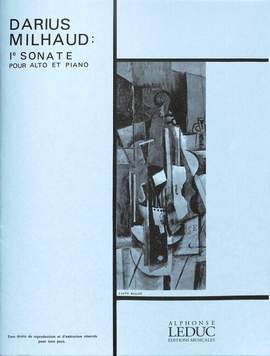 Milhaud, D: Sonate 1