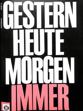 Peychaer, H: Gestern heute morgen immer 15