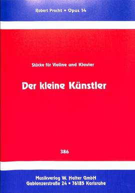 Pracht, R: Der kleine Künstler op 14