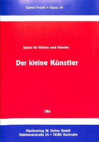 Pracht, R: Der kleine Künstler op 14