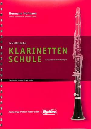 Hofmann, H: Klarinettenschule