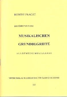 Pracht, R: Einführung in die musikalischen Grundbegriffe