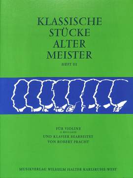 Klassische Stücke alter Meister 3