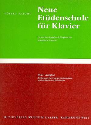 Pracht, R: Neue Etüdenschule 1b