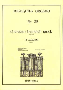 Rinck, J C H: 12 Adagios op 57