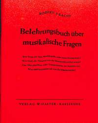 Pracht, R: Belehrungsbuch über musikalische