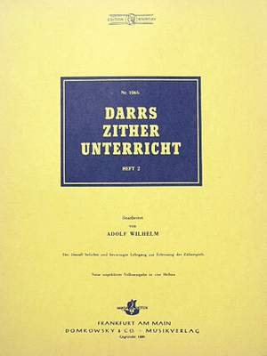 Darr, A: Darrs Zither Unterricht 2