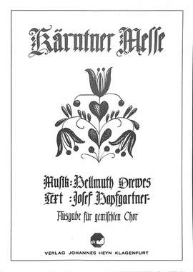 Drewes, H: Kärntner Messe